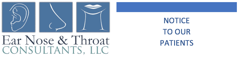 COVID-19 – Notice to Our Patients